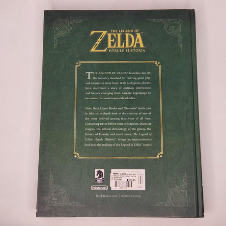 The Legend Of Zelda Hyrule Historia Nintendo Dark Horse Hardcover