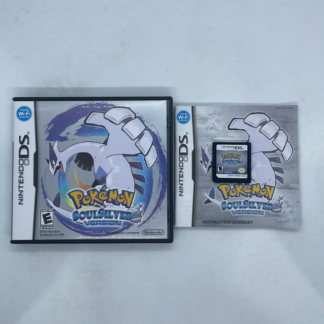 Pokemon: Soul Silver Version Nintendo DS Game + Manual