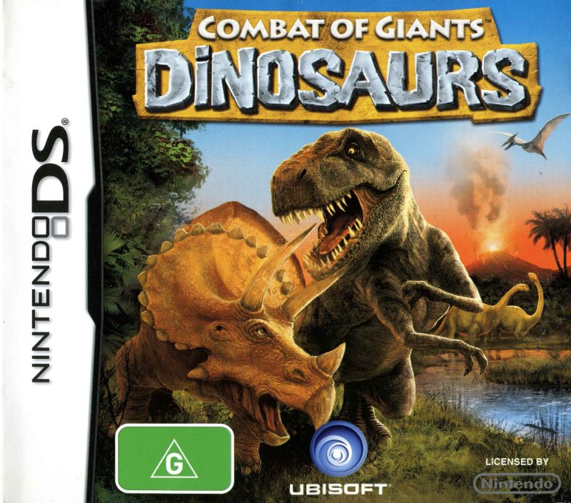 Battle of Giants: Dinosaurs Nintendo DS NDS Game PAL