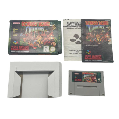 Donkey Kong Country Super Nintendo SNES Game Boxed Complete PAL