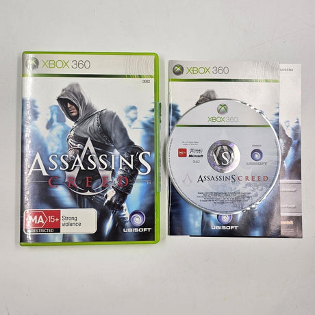 Assassins Creed Xbox 360 Game + Manual PAL