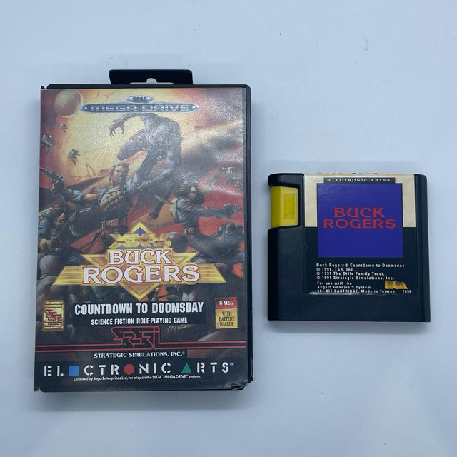 Buck Rogers Sega Mega Drive Game PAL