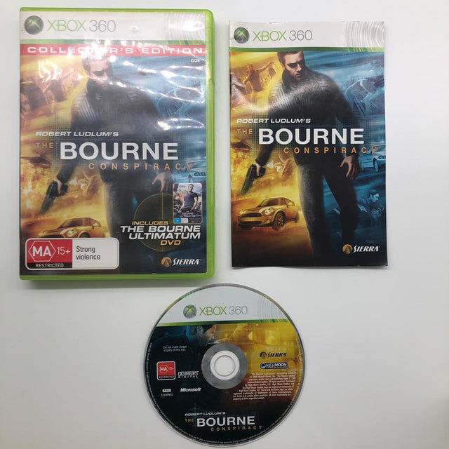 The Bourne Conspiracy Xbox 360 Game + Manual PAL 28A4 - Trippy Trades 
