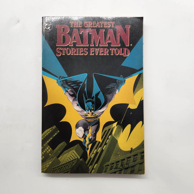 The Greatest Batman Stories Ever Told 1988 DC Comics Warner Books Graphic Novel