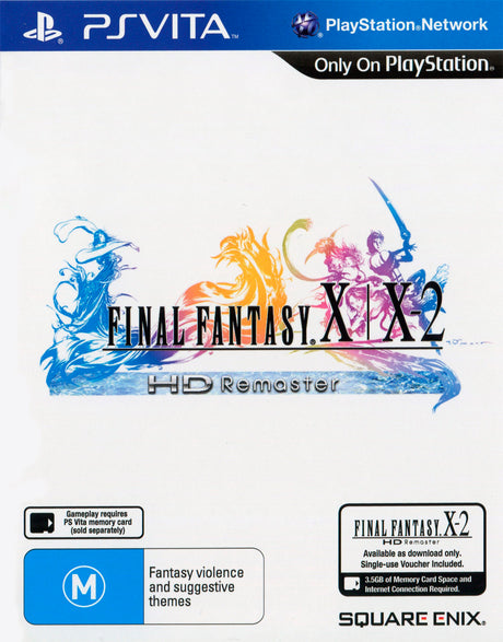 Final Fantasy X/X-2: HD Remaster Playstation Vita Game PAL