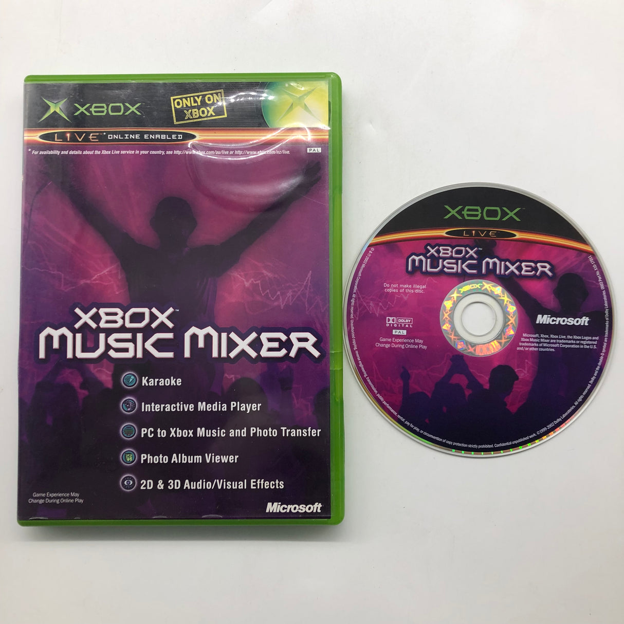 Xbox Music Mixer Xbox Original Game PAL