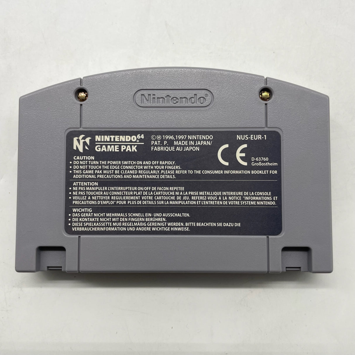 Pokemon Stadium With Transfer Pak Nintendo 64 N64 Game Boxed PAL