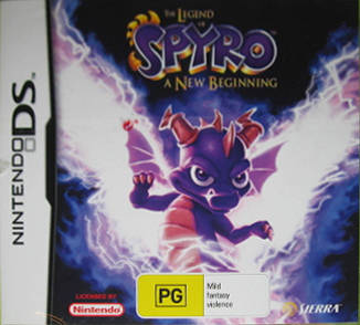The Legend of Spyro: A New Beginning Nintendo DS NDS Game PAL