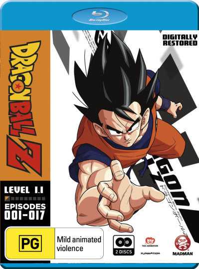 Dragon Ball Z Level 1.1 Blu-ray