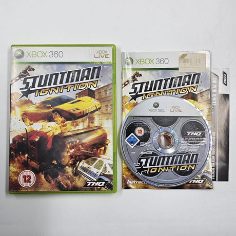 Stuntman Ignition Xbox 360 Game + Manual PAL
