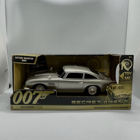 James Bond 007 Goldfinger Aston Martin Db5 Secret Agent Motorized Toy Car
