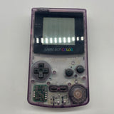 Game Boy Color Atomic Clear Purple Console Boxed Complete with Manual