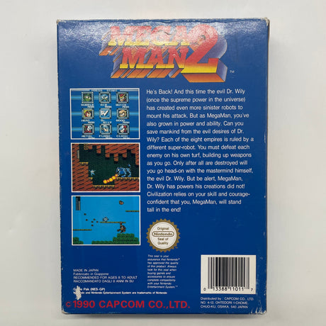Mega Man 2 II NES Game Boxed Complete with Manual Nintendo Entertainment System-Trippy Trades