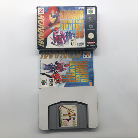Nagano Winter Olympics 98 Nintendo 64 N64 Game Boxed Complete PAL