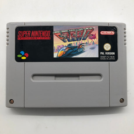 F-Zero Super Nintendo SNES Game Cartridge PAL
