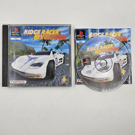 Ridge Racer Revolution PS1 Playstation 1 Game + Manual PAL