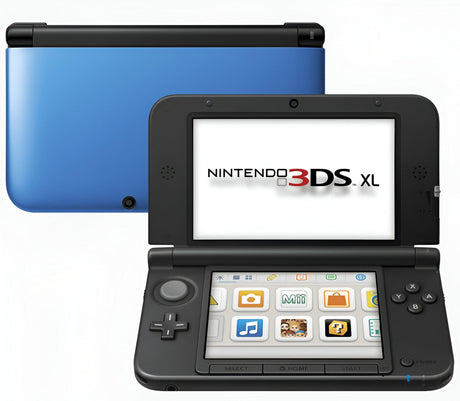 Nintendo 3DS XL Blue/Black Console + Charger