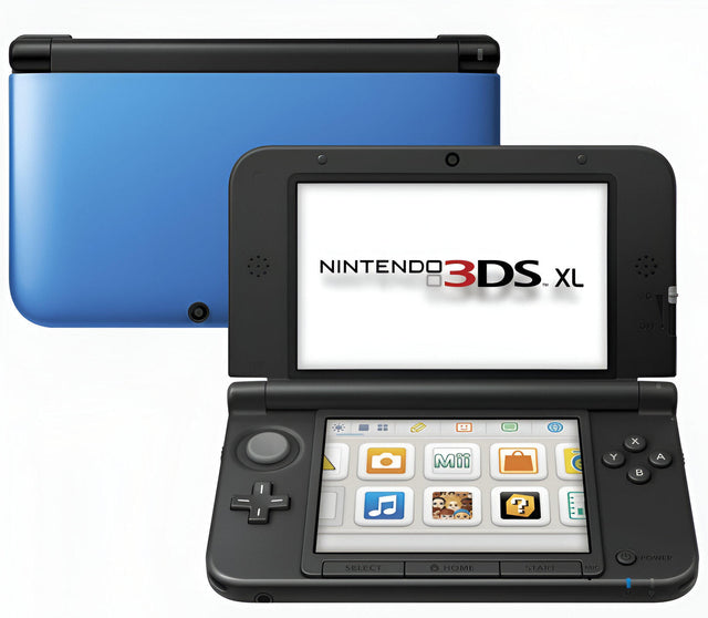 Nintendo 3DS XL Blue/Black Console + Charger