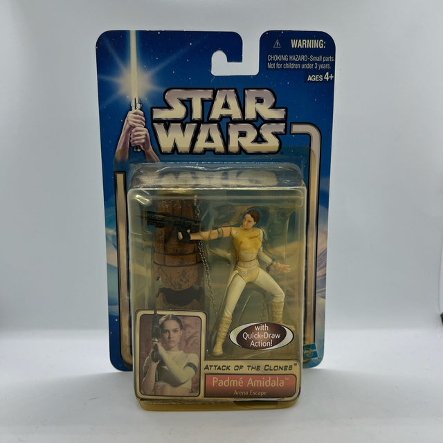 Star Wars Attack Of The Clones Padme Amidala Arena Escape 3.75 Figure Japan Release
