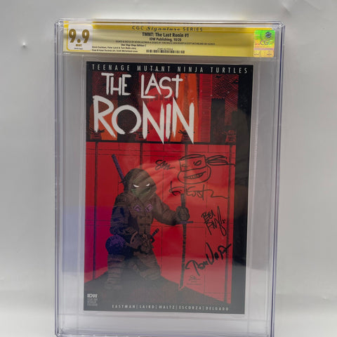 TMNT The Last Ronin #1 SIGNED SKETCH GRADED CGC 9.9 Kevin Eastman Tom Waltz Ben Bishop Scott Mcfarland 05A4