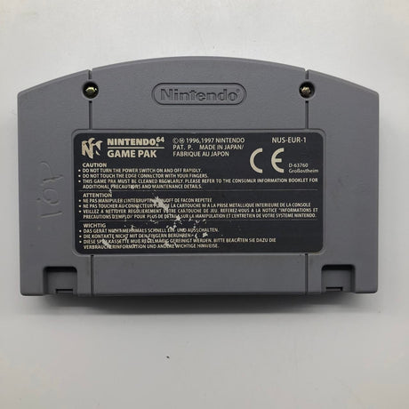World Driver Championships Nintendo 64 N64 Game Cartridge PAL