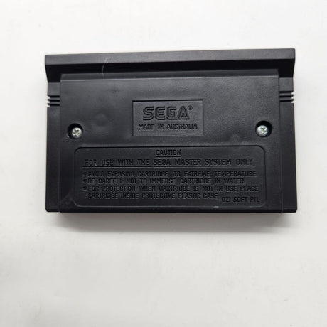 Laser Ghost Sega Master System Game + Manual PAL