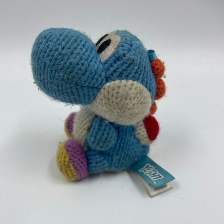 Yarn Yoshi Light-Blue Nintendo Amiibo