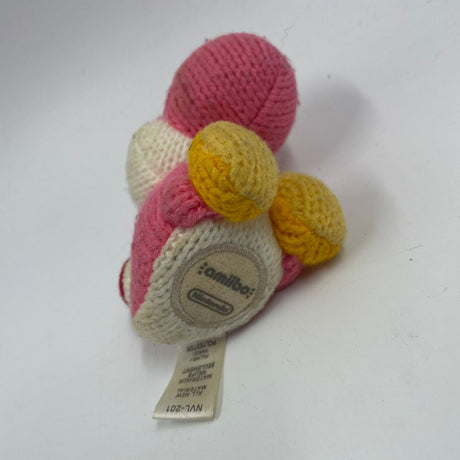 Yarn Yoshi Pink Nintendo Amiibo No.1
