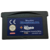 Monsters Inc + Nemo Nintendo Gameboy Advance GBA Game Cartridge 25AU4