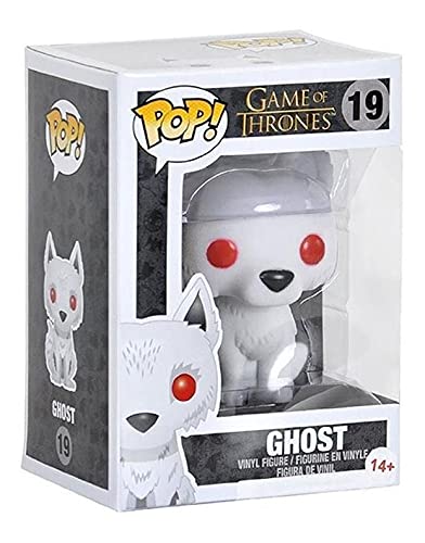 Game of Thrones Direwolf Ghost #19 Pop Vinyl Figure