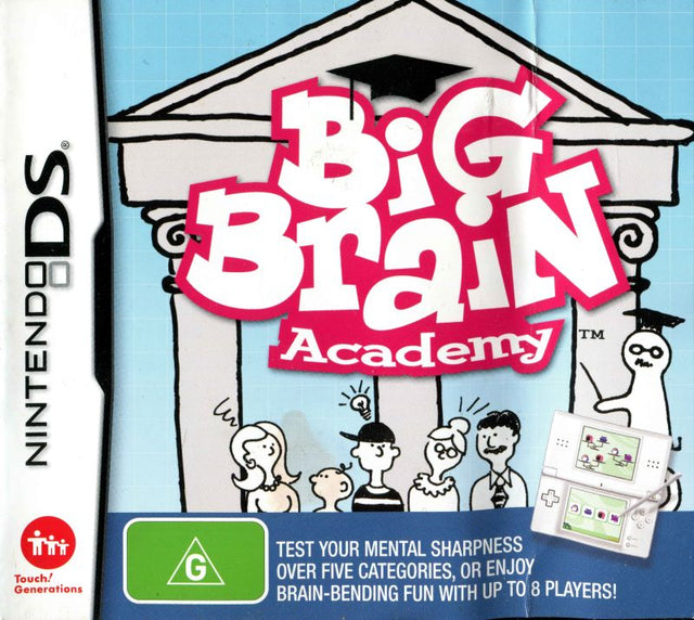 Big Brain Academy Nintendo DS NDS Game PAL