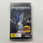 Transformers The Game PSP Playstation Portable Game + Manual  05A4