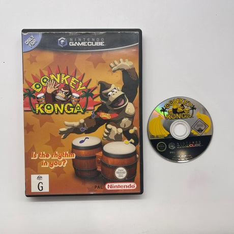 Donkey Konga Nintendo Gamecube Game PAL