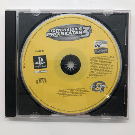 Tony Hawk's Pro Skater 3 PS1 Playstation 1 Game PAL