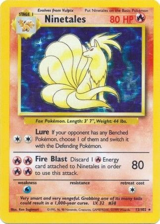 Ninetales [BS - 012/102]-Trippy Trades