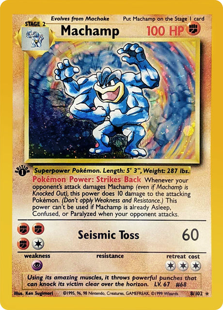 Machamp - 8/102 [PR - 008/102]-Trippy Trades