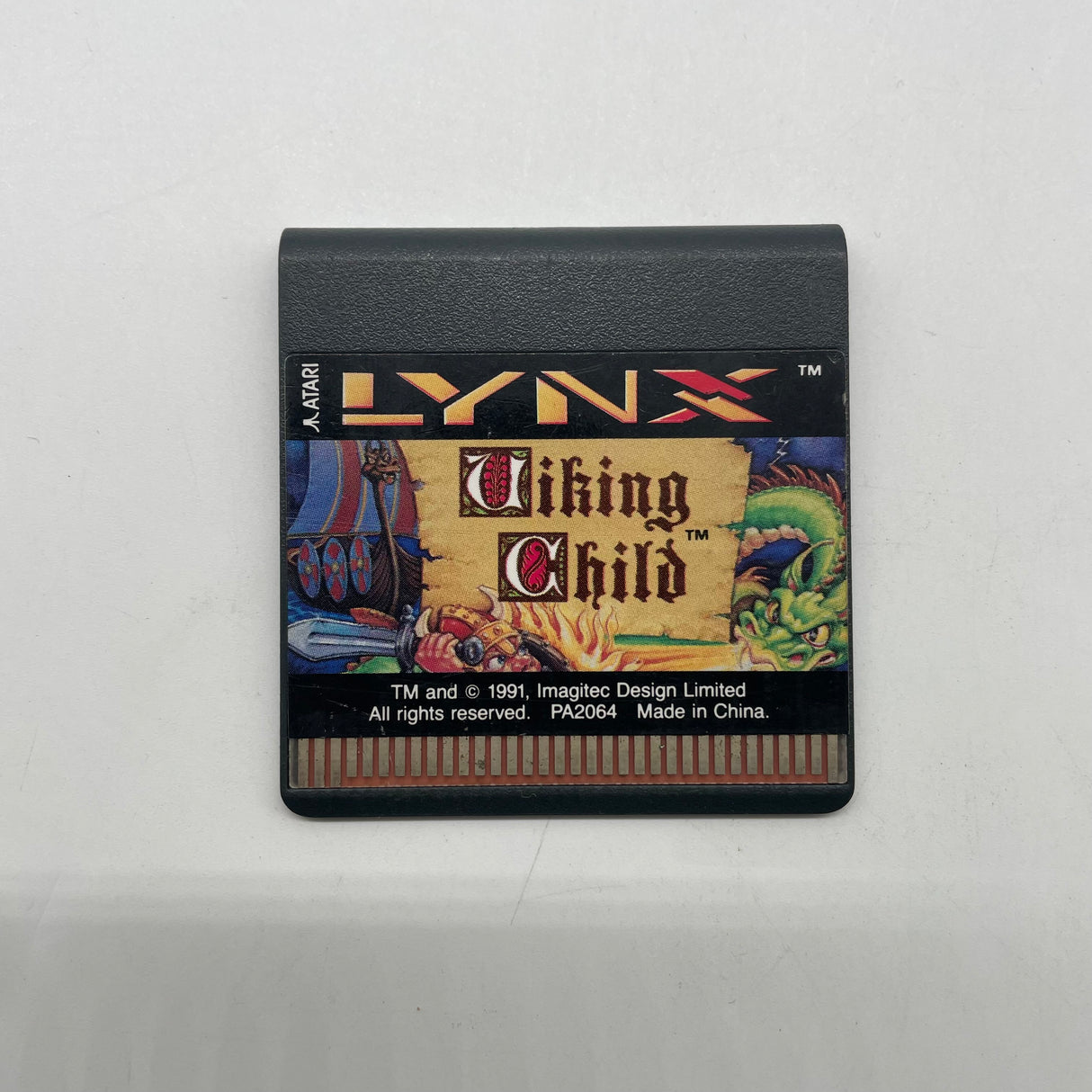 Viking Child Atari Lynx Game Cartridge Only PAL