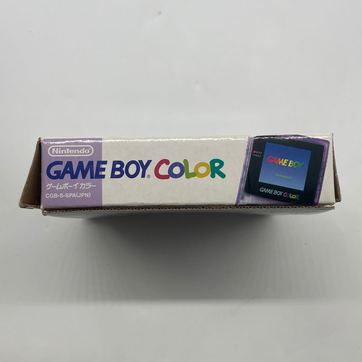 Game Boy Color Atomic Clear Purple Console Boxed Complete with Manual