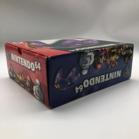 Nintendo 64 N64 Clear Purple Controller Boxed PAL