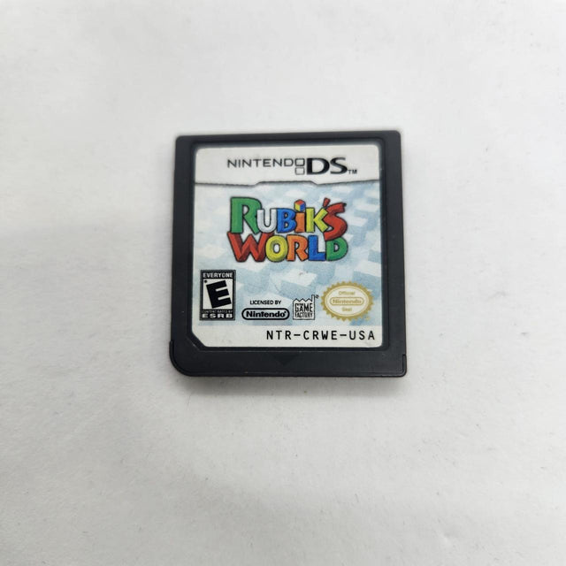 Rubik's World Nintendo DS Game Cartridge