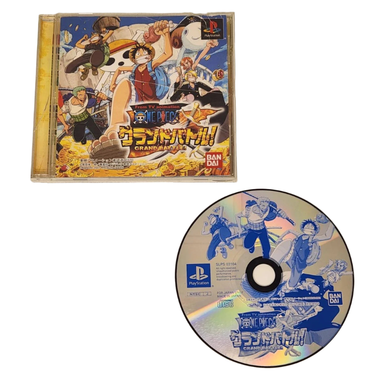 One Piece Grand Battle PS1 Playstation 1 Game NTSC-J