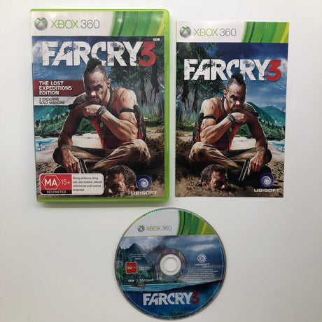 Far Cry 3 Xbox 360 Game + Manual PAL
