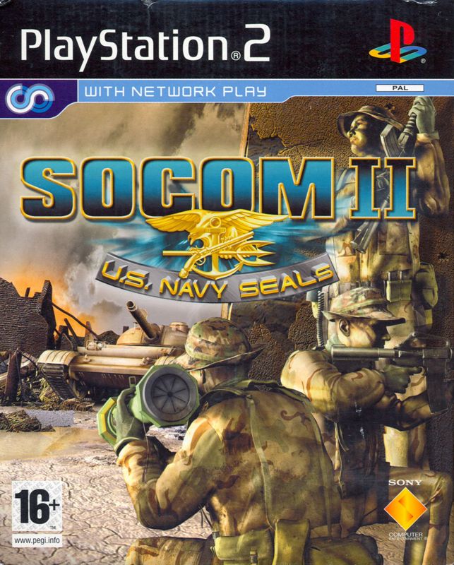 SOCOM II: U.S. Navy SEALs Playstation 2 PS2 Game PAL