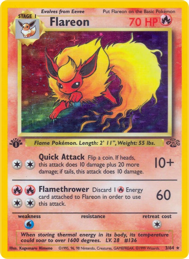 Flareon (3) [JU - 03/64]