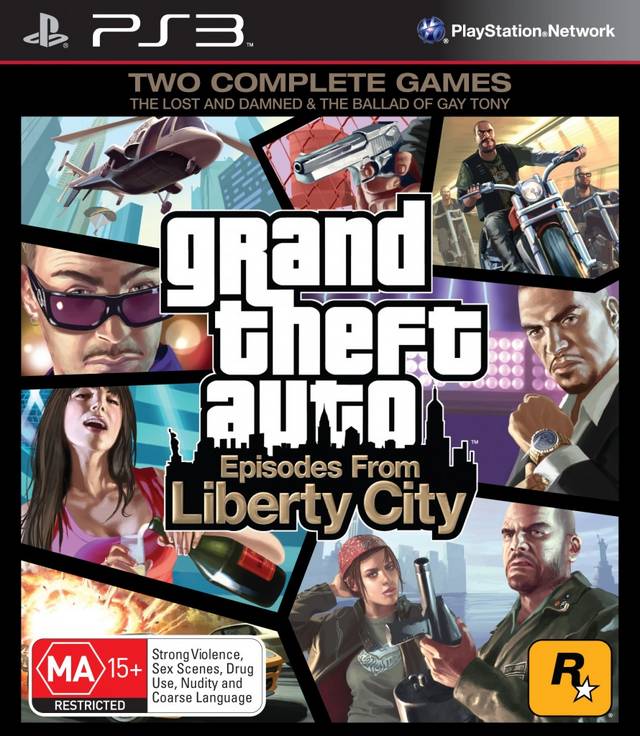 Grand Theft Auto: Episodes from Liberty City Playstation 3 PS3 Game PAL