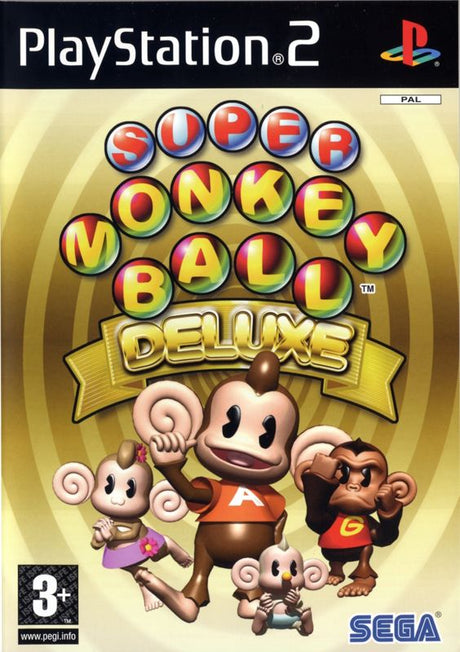 Super Monkey Ball Deluxe Playstation 2 PS2 Game PAL