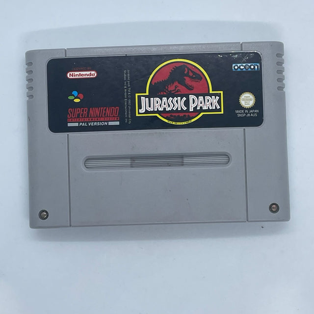 Jurassic Park Super Nintendo SNES Game Cartridge PAL
