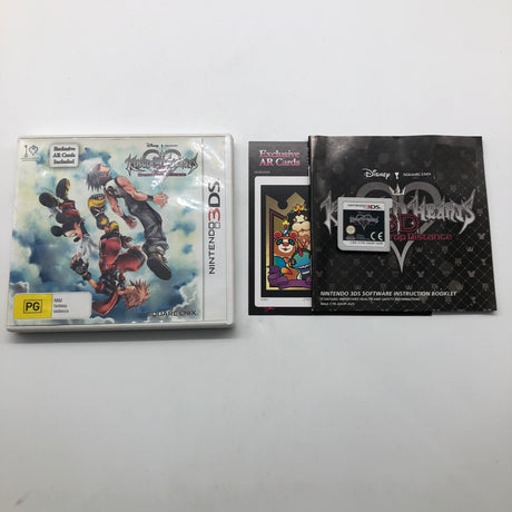 Kingdom Hearts Nintendo 3DS Game + Manual PAL 25AU4