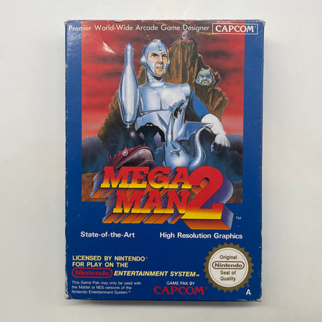 Mega Man 2 II NES Game Boxed Complete with Manual Nintendo Entertainment System-Trippy Trades