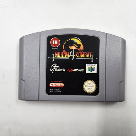 Mortal Kombat 4 Nintendo 64 N64 Game Boxed Complete PAL